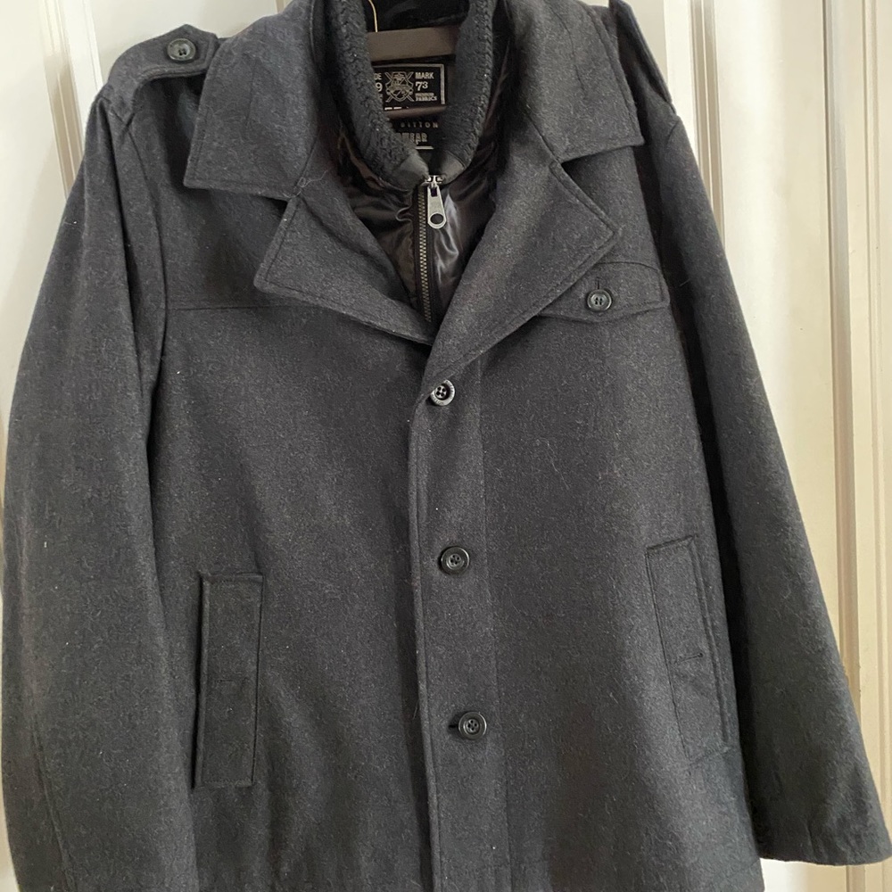 Men’s buffalo David Bitton wool jacket, XXL